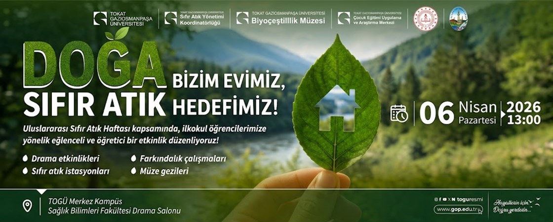 Doğa Bizim Evimiz, Sıfır Atık Hedefimiz