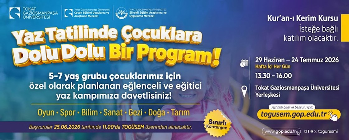 Yaz Kampı 2026